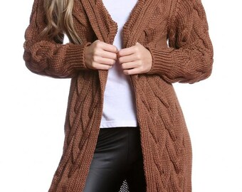 knee length cardigans