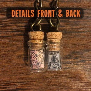INSCRYPTION Keychain Card in a Bottle Squirrel Black Goat Boulder ...