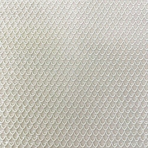 New (Off White) Theodora shops Exquisite Full Beaded Bridal Lace / Price Per Meter