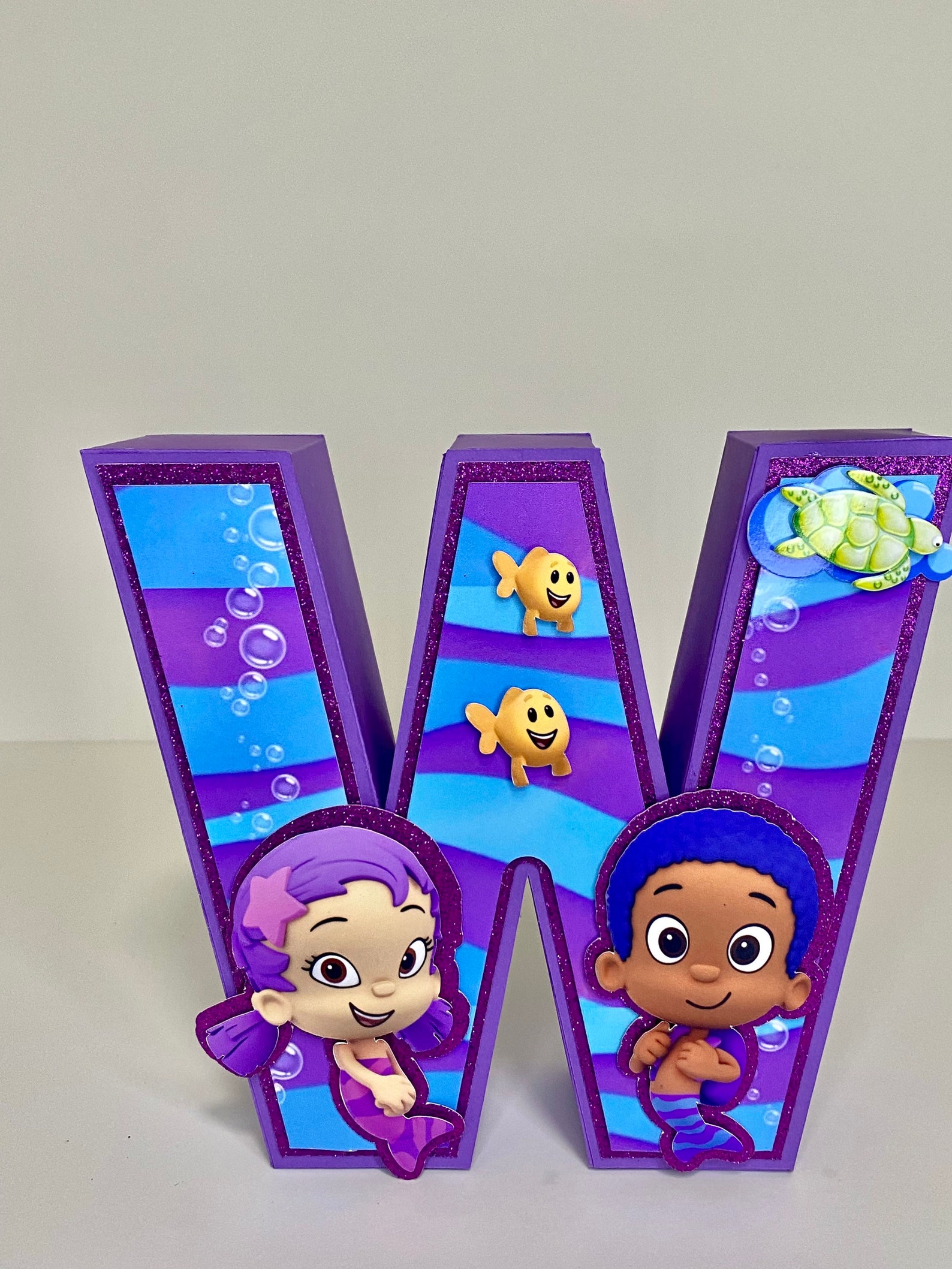 Bubble Guppies Party Bubble Guppies Bubble Guppies Decor 3D - Etsy