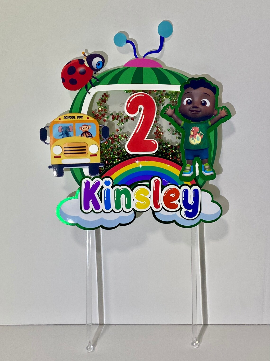 Cupcake Topper Party Cake Etsy