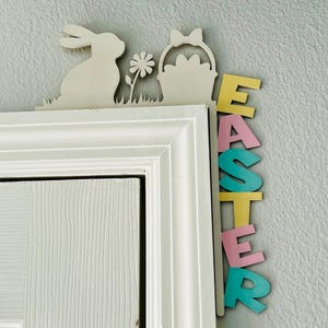 Easter Door Corner Sign, door corner sign, easter door sign, Easter decor, Door sign, Easter
