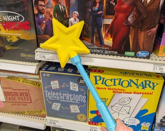 The "Magical Star" Payment Wand – 3D Printed Credit Card Holder for Contactless Pay