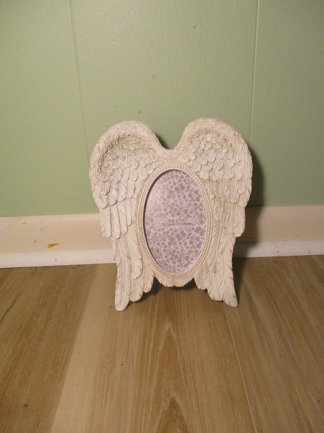 Vintage Angel Wings Picture Frame for 5 X 7 Photo Etsy