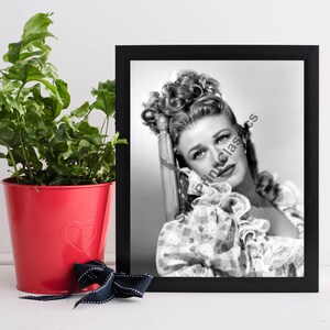 GINGER ROGERS, Berühmtheit 8 x 10 Foto, Vintage Foto, Druckbares Foto, sofortiger Download, 300 dpi, Wandkunst