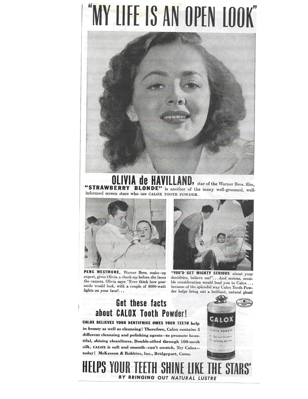 Calox Toothpaste Vintage Toothpaste Advertising Olivia De Etsy