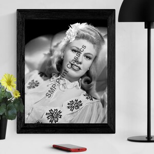 GINGER ROGERS, Berühmtheit 8 x 10 Foto, Vintage Foto, Druckbares Foto, sofortiger Download, 300 dpi, Wandkunst