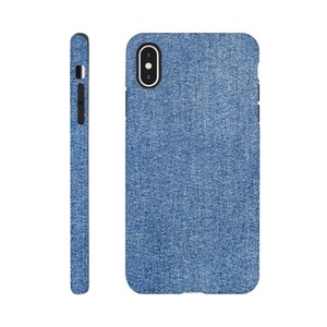 Denim Look Tough iPhone case iPhone XS Max
