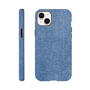 Denim Look Tough iPhone case iPhone 14 Plus