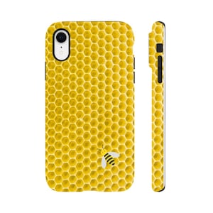 Honeycomb Bee Tough iPhone case