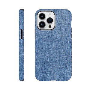 Denim Look Tough iPhone case iPhone 14 Pro Max