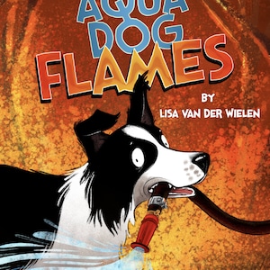 Aqua Dog Flames (livre de poche signé personnellement par l'auteur)