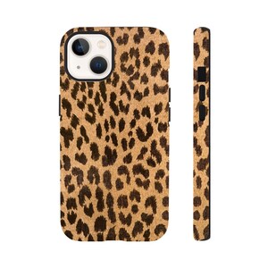 Leopard Print Tough iPhone case