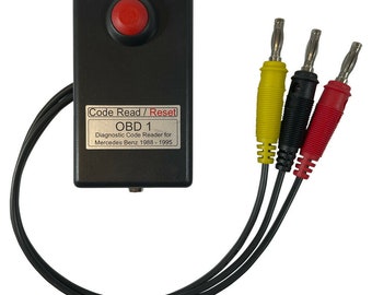 Lecteur de code de diagnostic OBD1 pour voitures Mercedes avec 8 ou 16 ports