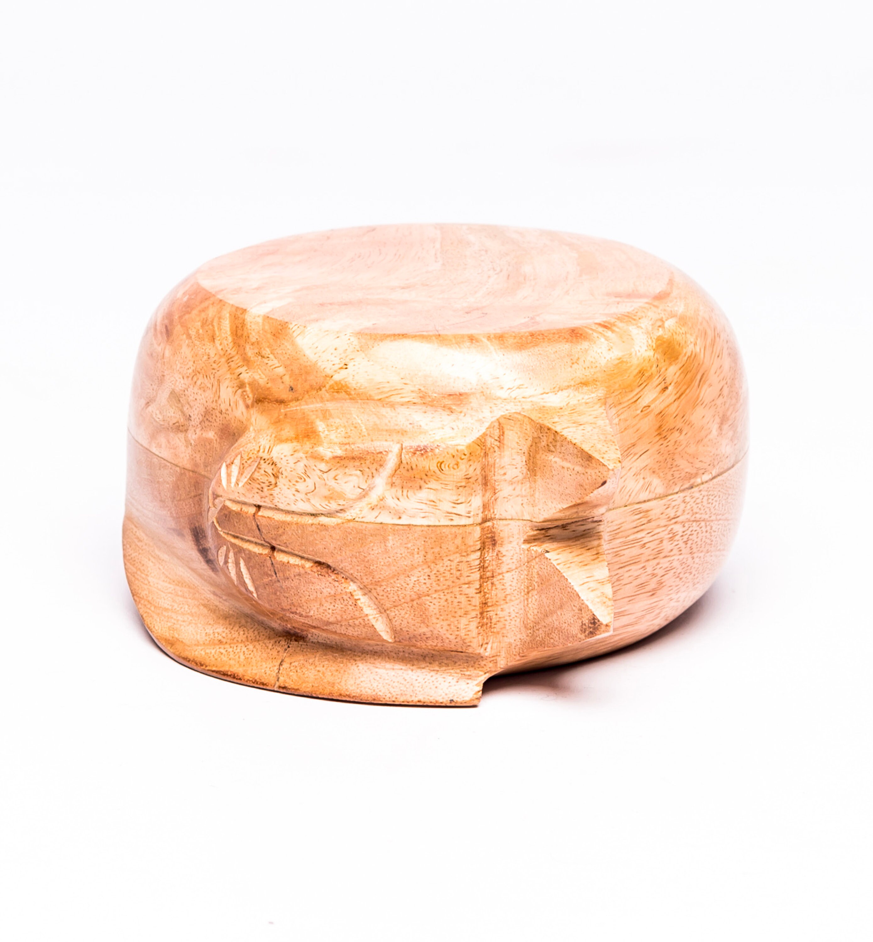 Urne Funéraire P'tit Sablé en Forme de Chat Bois