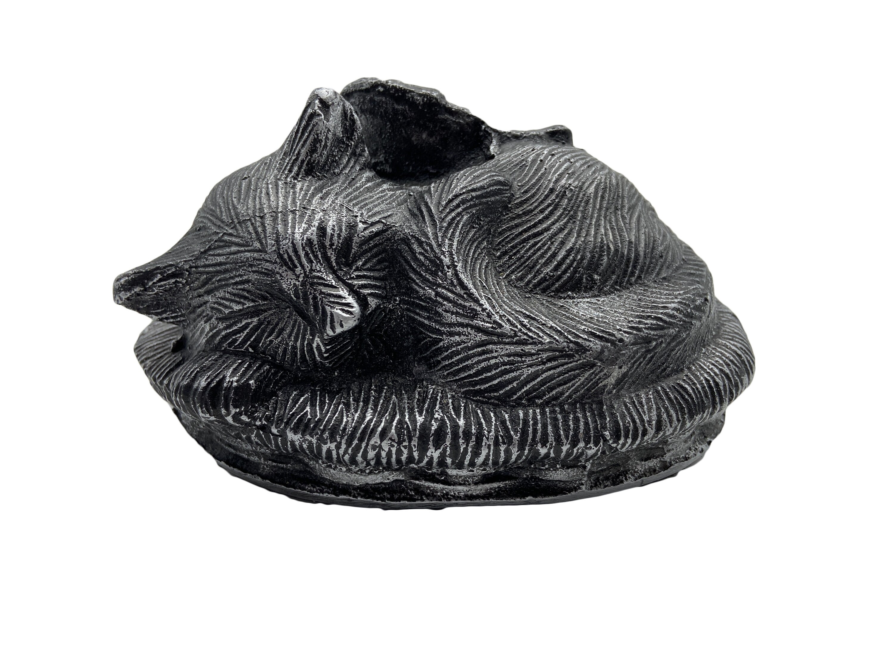 Urne Funéraire Angel Pour Chat Bronze, Argent, Cuivre