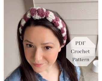 Crochet Pattern // Shell Knot Headband // by Purl District PDX