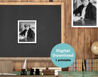 Women's History Feminist Educational Posters | Powerful Women (Frances Perkins)