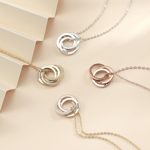 Custom Engraved Name Necklace 