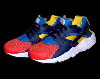 rainbow huaraches nike
