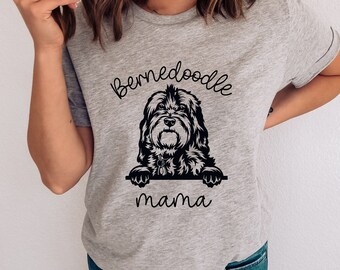 Hundemama T-Shirt, Doodle Mama, Bernedoodle Mama, Hundemami Leben, Doodle Mama Shirt, Bernedoodle Tshirt, Hundeliebhaber Geschenk
