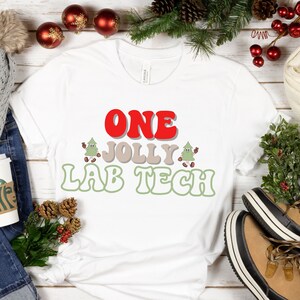 Lab tech t-shirt, funny lab tech shirt, scientist t-shirt, Christmas shirt for lab tech, lab tech crew, laboratory team, gift for lab tech