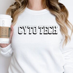 Cyto tech shirt, Cytologist sweatshirt, gift for Cyto Tech, laboratory science crewneck, cyto tech student shirt