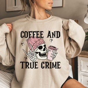 True Crime Sweatshirt, True Crime Lover Shirt, Murder Show Sweatshirt, True Crime gift, Crime junkie, Retro True Crime