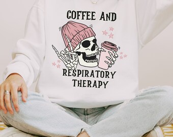 Respiratory Therapist Sweatshirt  Respiratory Therapist Gift Respiratory Therapist Shirt Halloween Respiratory Therapist
