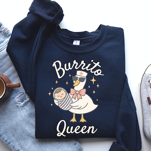 Mother Baby Nurse Sweatshirt Labor And Delivery Nurse NICU Nurse Postpartum Nurse Mother Baby Nurse Gifts Nurse Appreciation Week MBU