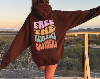 True crime Hoody Free the Menendez Brothers Crime Junkie True Crime Gifts Crime Sweatshirt True Crime Shirt Menendez Justice For Menendez
