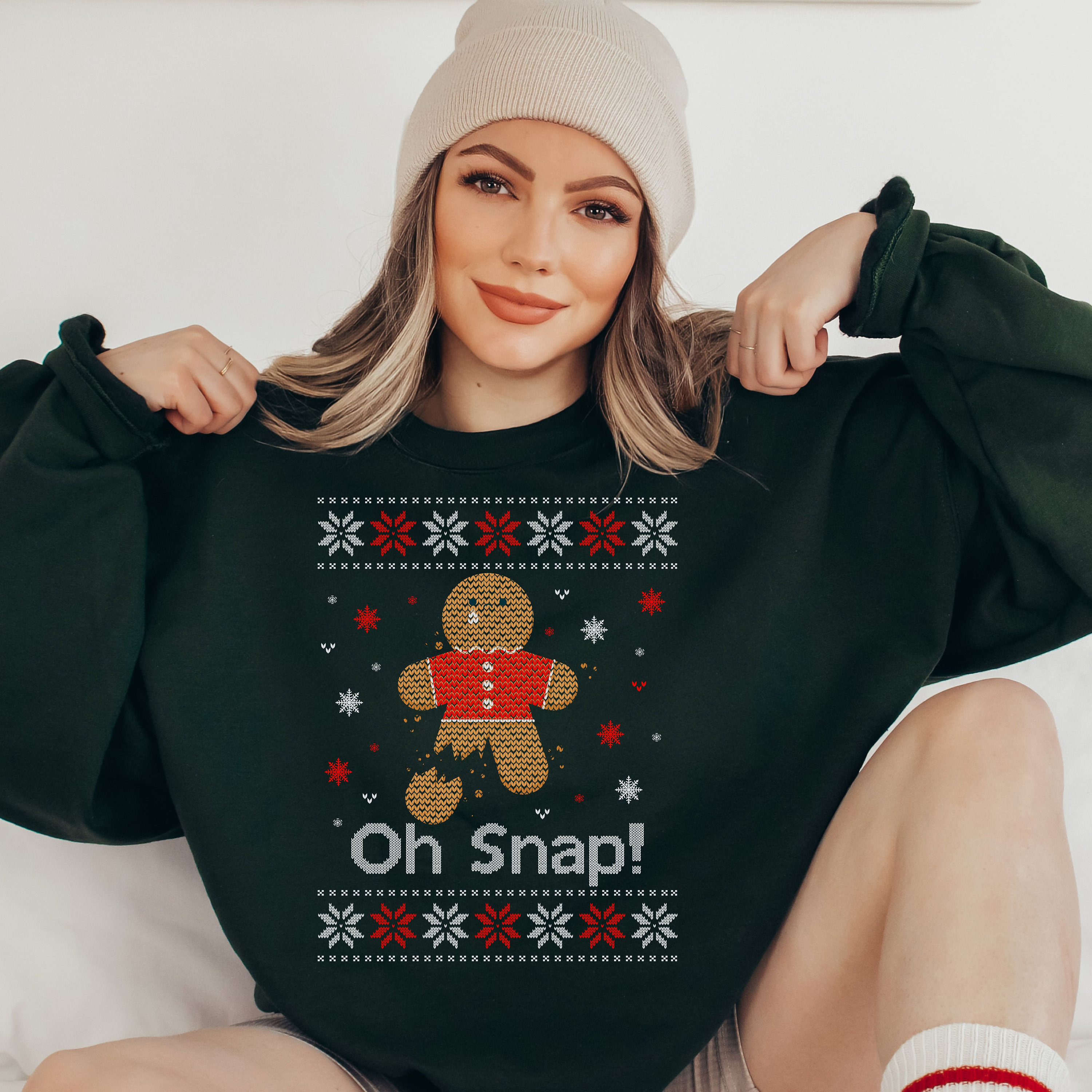 Funny Ugly Christmas Sweater Womens 