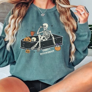 Spooky Pathologist Comfort Colors Crewneck, Halloween sweater Pathology, Pathology assistant Shirt, gift for Pathologist