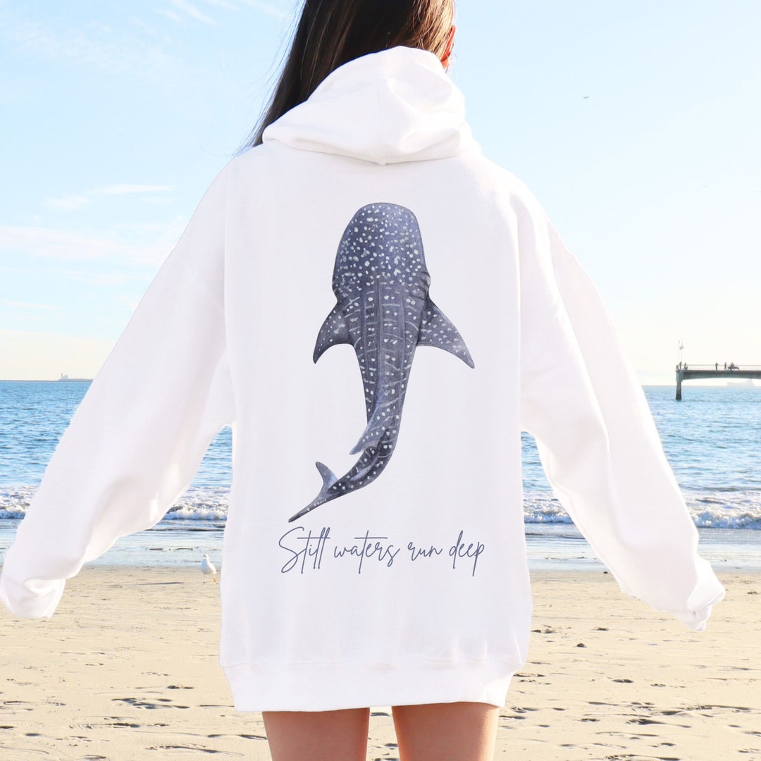 Whale Shark Hoody Ocean Inspired Style Ocean Animal Shirt