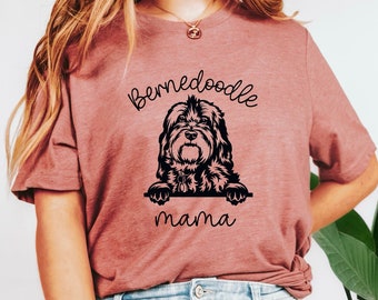 Hundemama T-Shirt, Doodle Mama, Bernedoodle Mama, Hundemami Leben, Doodle Mama Shirt, Bernedoodle Tshirt, Hundeliebhaber Geschenk