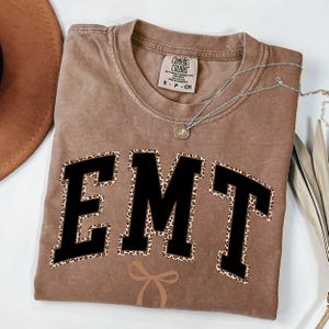 EMT-shirt Comfortkleuren Emt-cadeaus Emt-t-shirt paramedicus cadeau First-responder cadeau paramedicus shirt EMT student