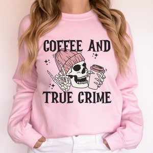 True Crime Sweatshirt, True Crime Lover Shirt, Murder Show Sweatshirt, True Crime gift, Crime junkie, Retro True Crime