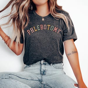 Phlebotomy Shirt Phlebotomist Shirt Lab Week 2025 Lab Assistant Shirt Phlebotomy Gift
