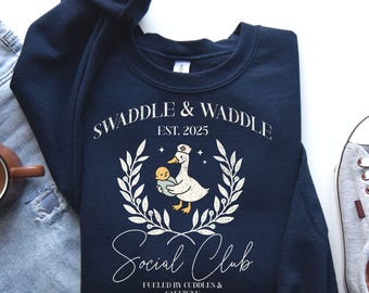 Mother Baby Nurse Sweatshirt Postpartum Nurse Sweatshirt Labor And Delivery Nurse Sweatshirt Nicu Nurse Sweater Silly Goose Nurse