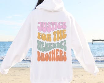 True crime Hoody Free the Menendez Brothers Crime Junkie True Crime Gifts Crime Sweatshirt True Crime Shirt Menendez Justice For Menendez