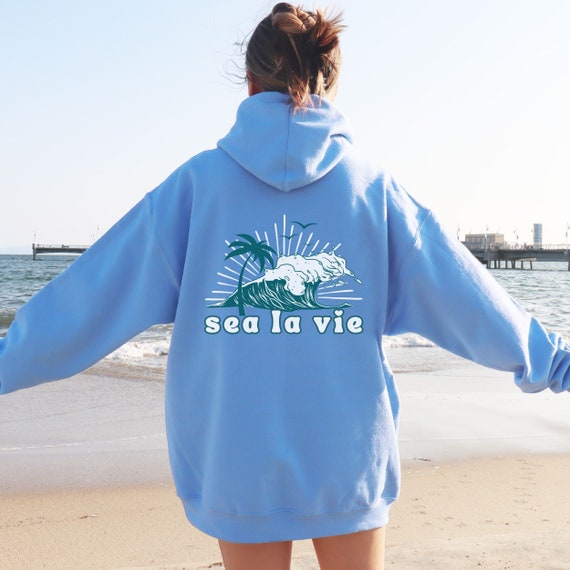 Ocean Inspired Style Beach Hoodies Ocean Sweatshirt Sunset Summer