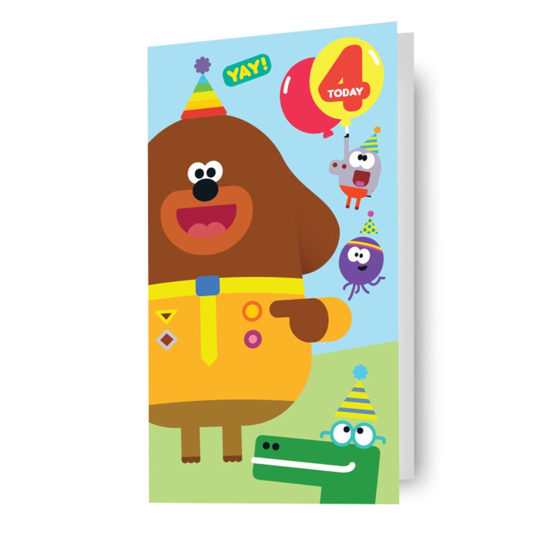 RARE Vintage/retro Circa 1970s '4 Today' Birthday Card With ADORABLE - View #6