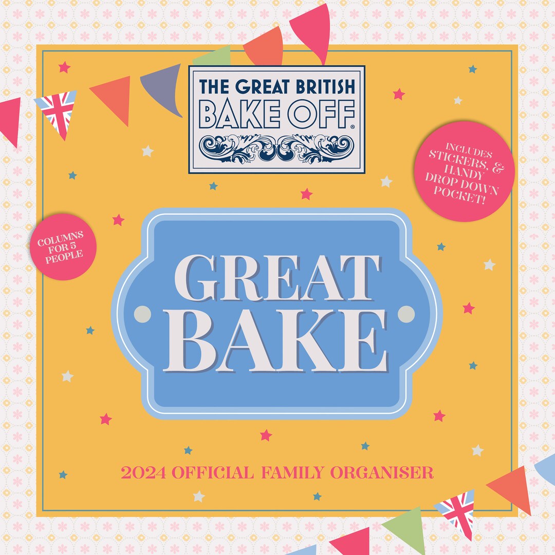 Great British Bake off 2024 Family Organiser Month to View Etsy