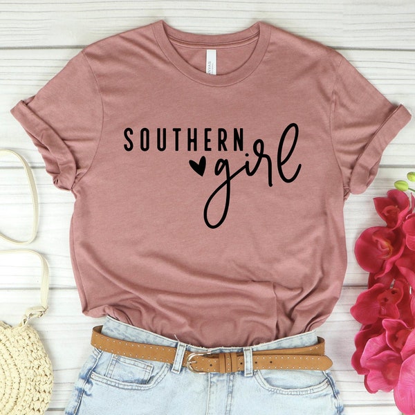Southern Girl Shirt, Cute Southern Tee, Southern T-shirt, Gift For Her, Cute Women Shirt, Town Girl, Boho design