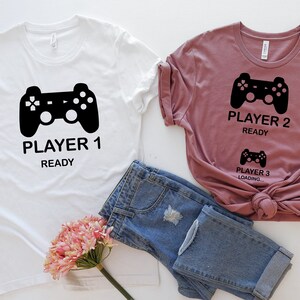 Player 1 2 3 Shirts Etsy
