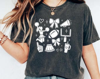 Retro Football Cheer Shirt, Sports Mom Shirt, Cheer Mom T-Shirt, Cheer Shirt, Sports Mom Shirt, Cheer Mom Tee, Vintage Football Cheer Shirt