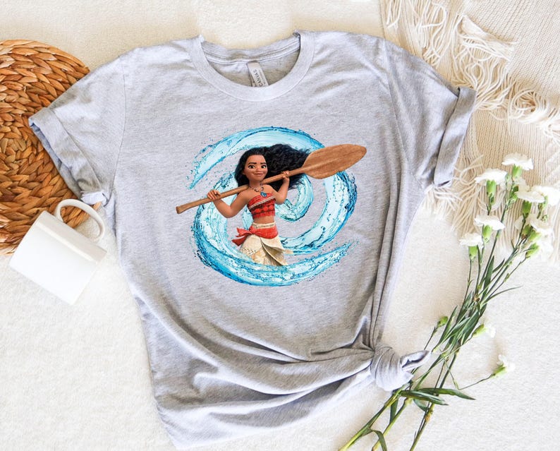 Moana Shirt, Disney Moana Shirt, Moana Ocean Shirt , Disney Family Shirts, Disney Gift Shirts, Movie Shirts, Ocean Shirt imagen 2
