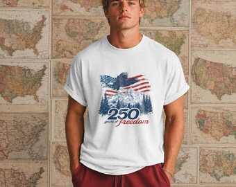 American 250th Anniversary Shirt, Patriotik Freedom Sweatshirt, Hoodie, USA 250 Years Independence Apparel, 1776–2026 America Anniversary