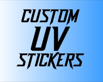 Custom UV Sticker, Personalized UV Dtf Cup Wrap, UV Dtf Custom Sticker, Waterproof Decal for Tumblers, Uv Sticker for Mugs