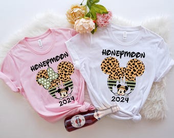 Disney Honeymoon Shirt, Animal Kingdom Safari, Couple Shirts